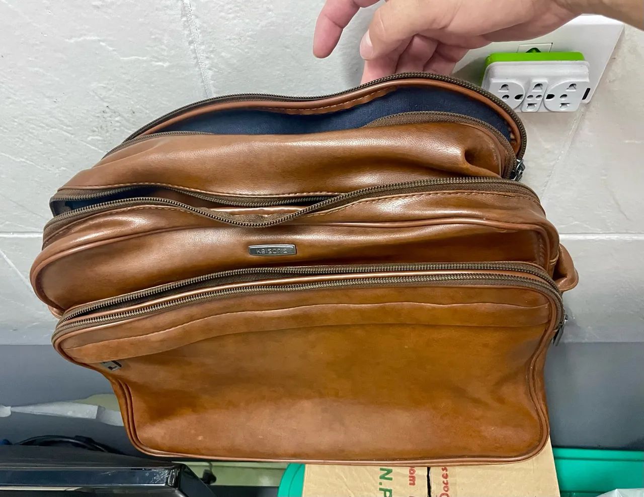 Bolsa em couro Kelson?s - Foto 2