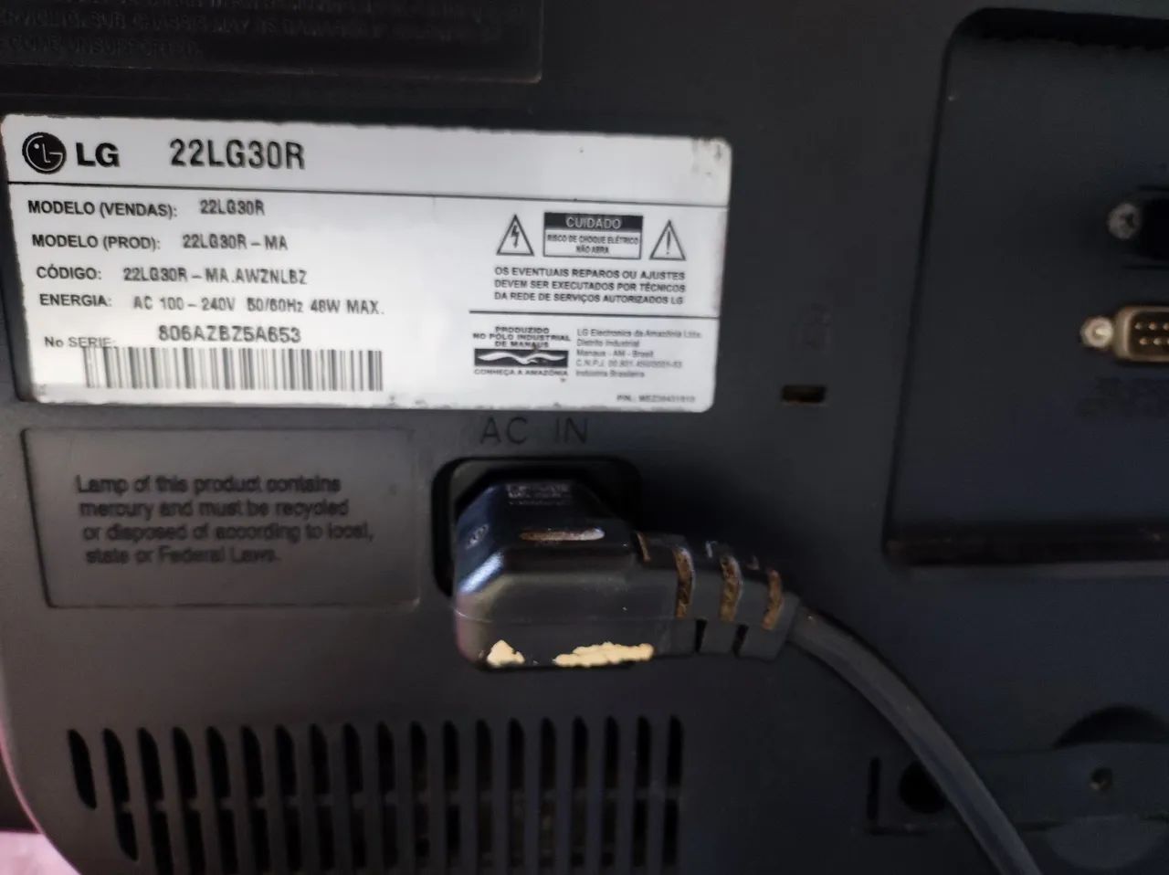 Monitor TV 22 polegadas - Perfeita para games retrô - Foto 4