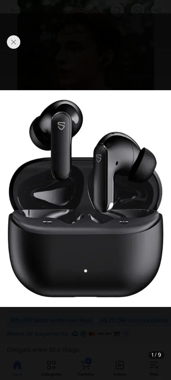 Sensacional!!! Fone bluetooth com ANC MULTIPONTO E TRANSPARÊNCIA. 
