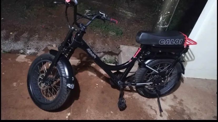 Bicicleta elétrica Caloi Mobylette - Foto 2