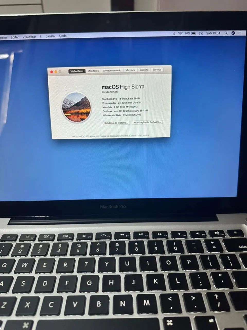 Vendo MacBook Pro lata 2011usado( valor 1.200) - Foto 3