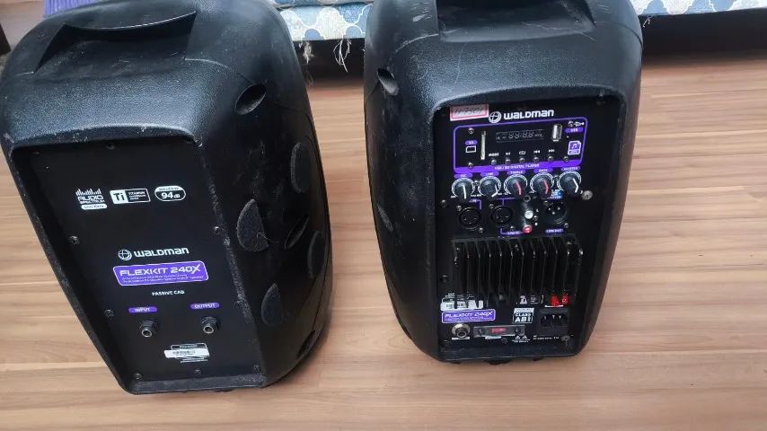 Kit de Caixas Waldman Flexkit 240X Ativa e Passiva - Foto 2