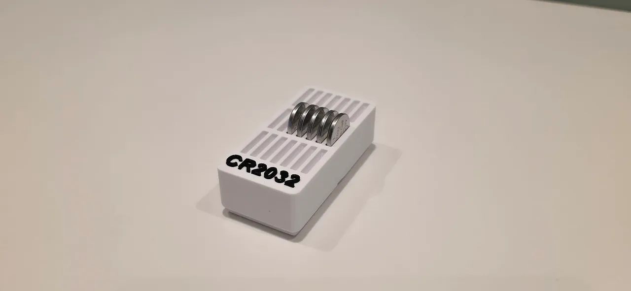 Organizador de bateria Gridfinity cr2032
