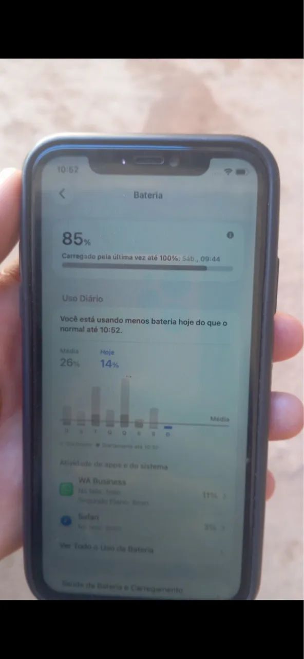 Vendo iPhone 11 em perfeito estado bateria 85% Face ID ok  - Foto 2