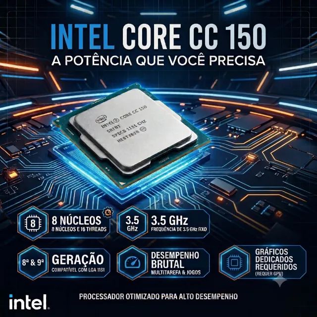 Processador Intel Core CC150 SRFBT 3.5GHz - Excelente P/ Jogos e Multitarefa - Foto 4