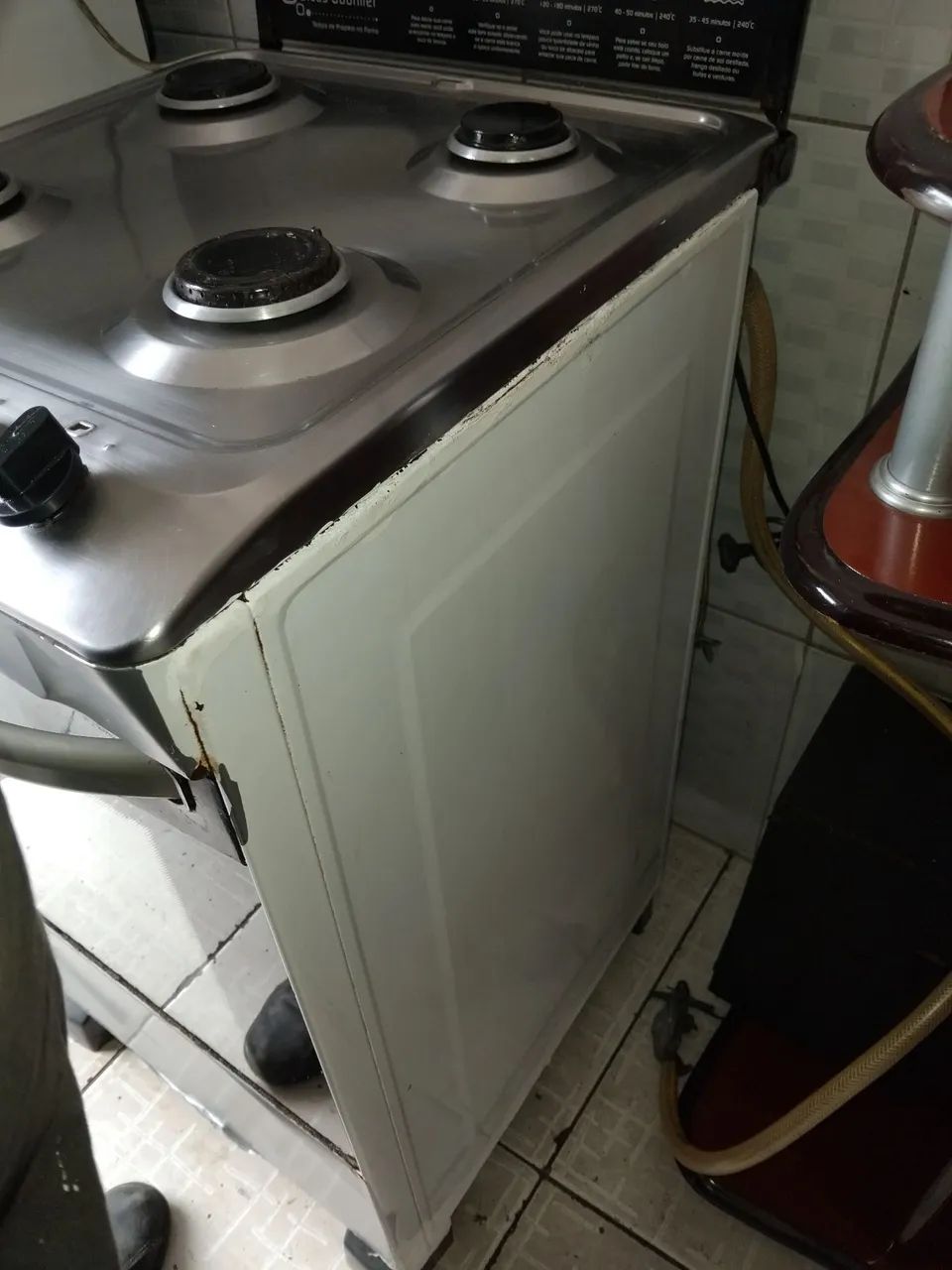 Fogao 4 bocas esmaltec em bom estado. - Foto 5