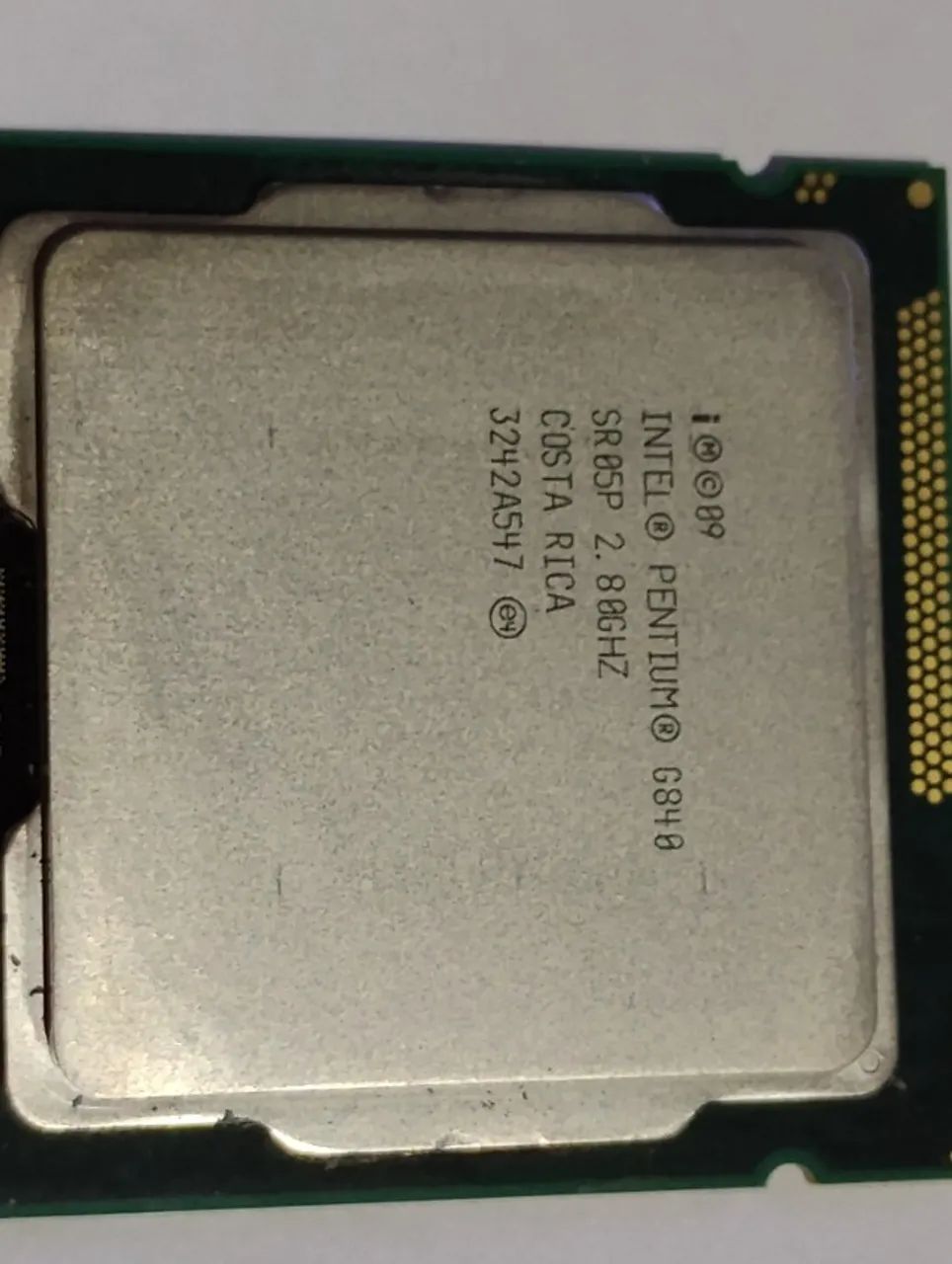 Vendo processador G 840 Geração 3ª468281272630005763