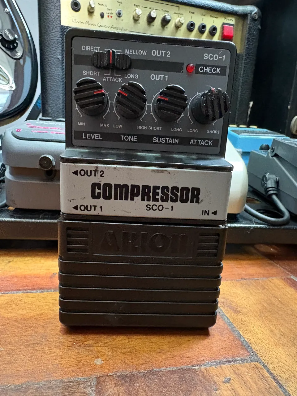 Pedal TC Electronic SCF Gold Chorus Flanger na caixa zerado