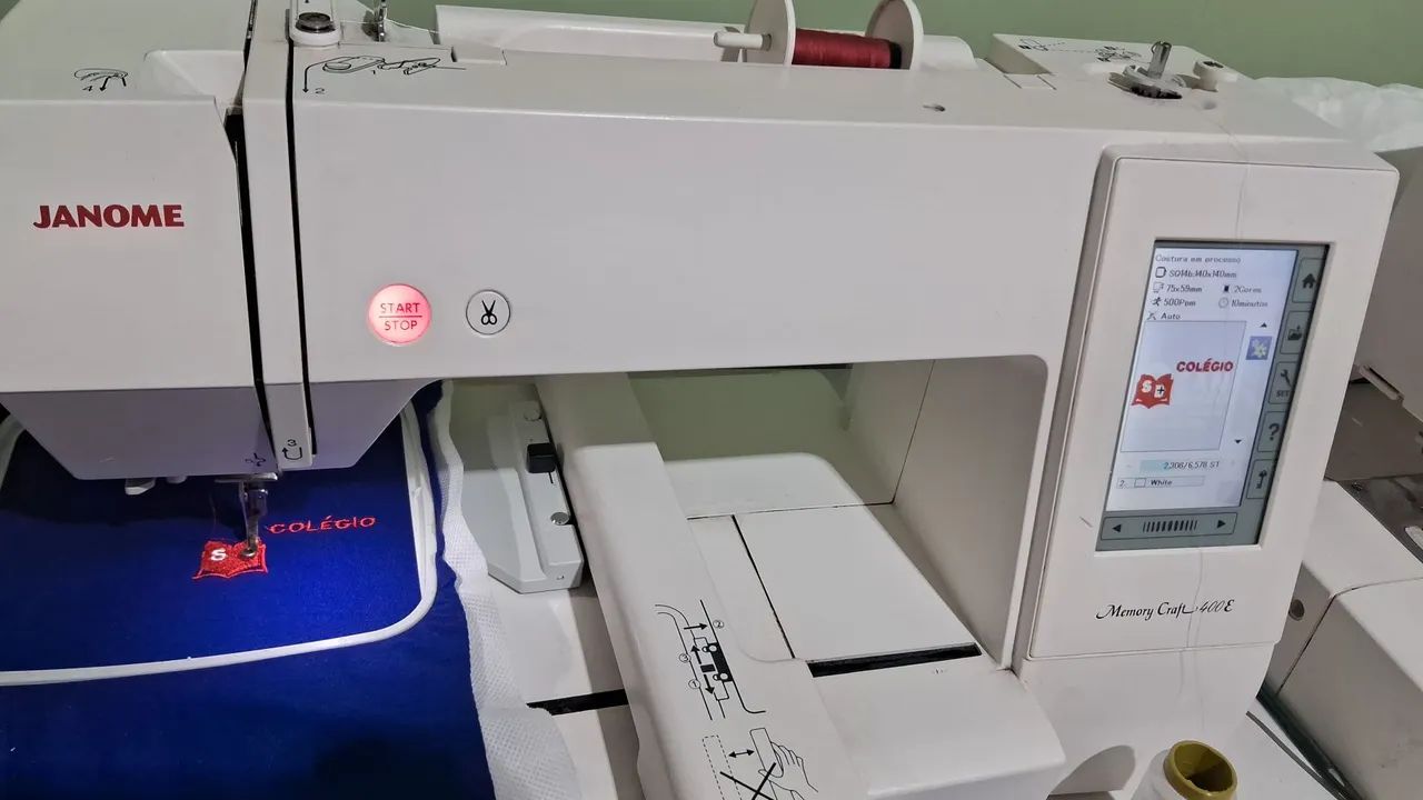 Máquina de bordar janome  - Foto 3