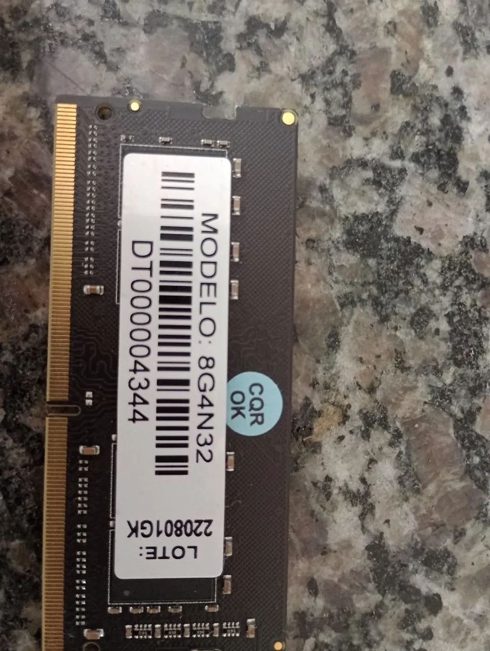 Memória DDR4 8GB para Notebooks 