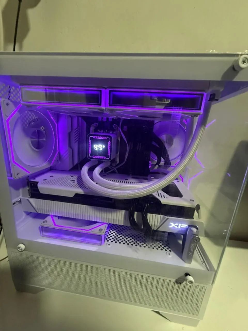 pc gamer full white am5 (todo na garantia) (perfeito para 2k,4k)