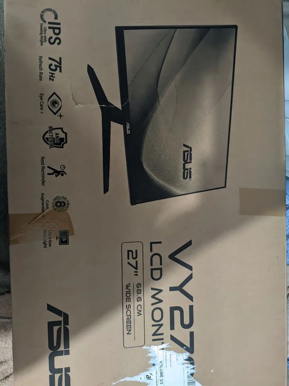 Monitor asus ips 27 polegadas 75hz - Foto 4