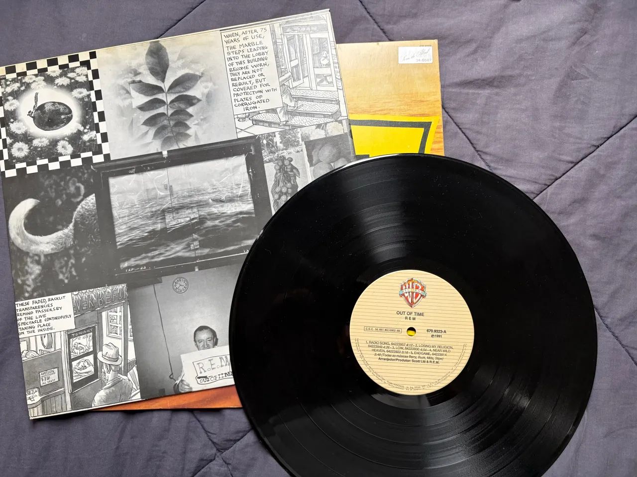R.E.M - Out Of Time - disco vinil Lp  - Foto 2