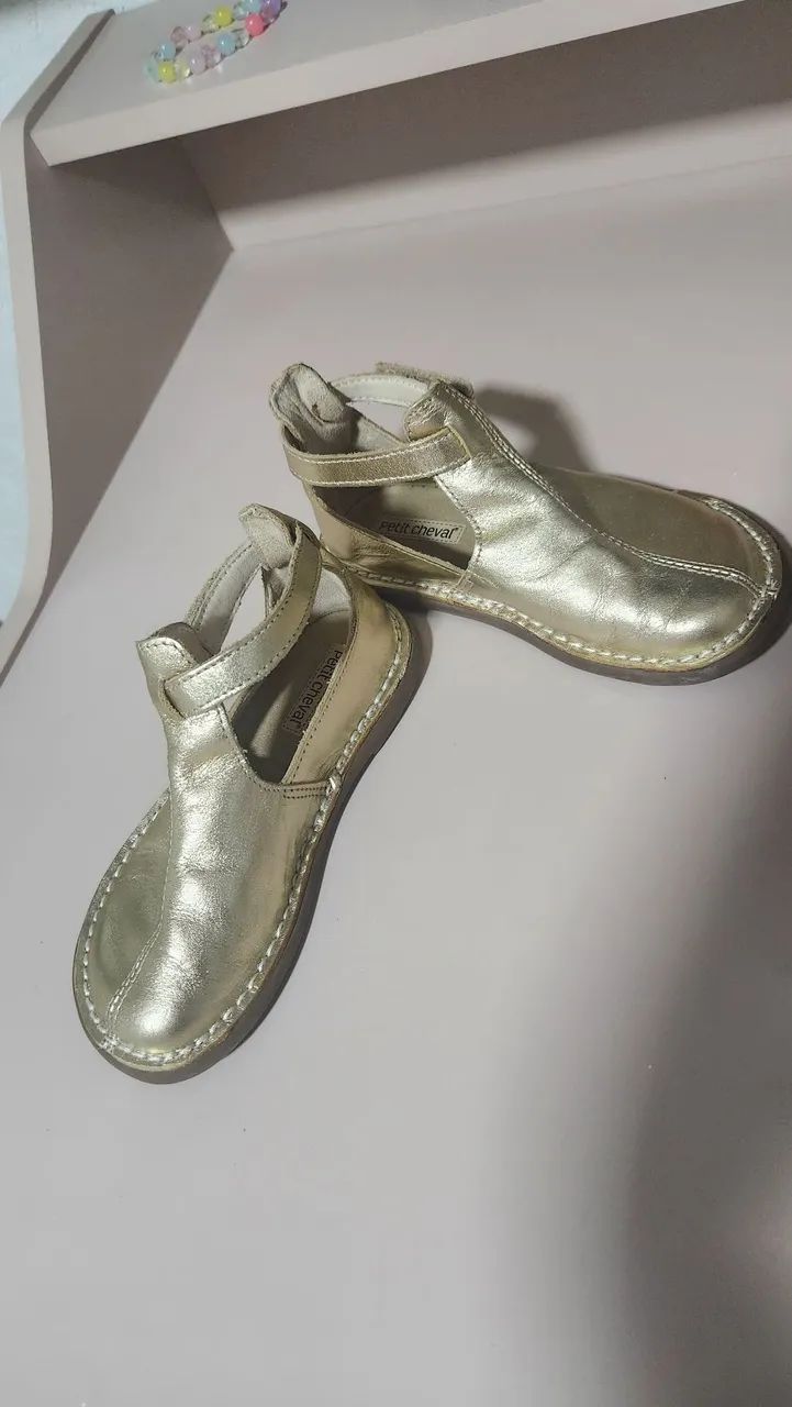 Bota infantil Couro legitimo Tam 26