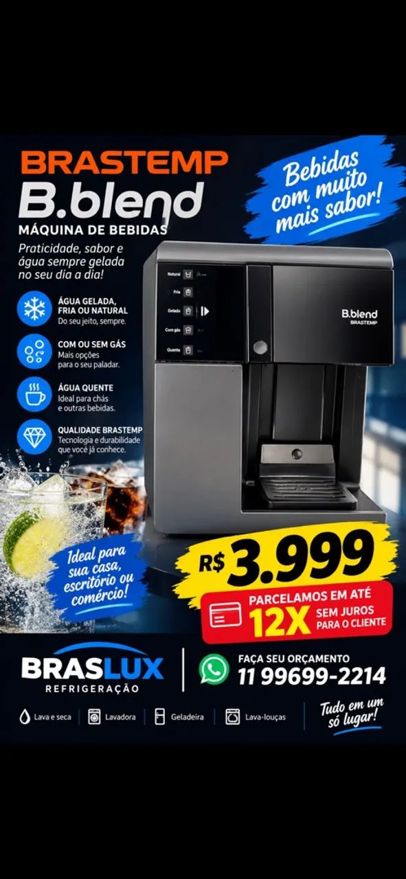 Bblend 127 vts com garantia 