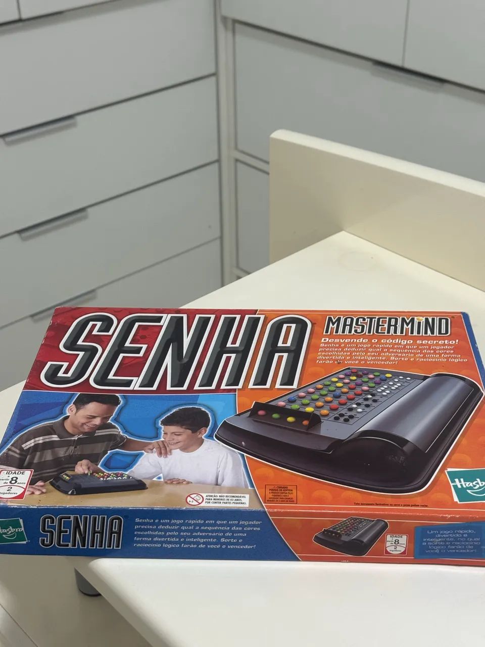 JOGO SENHA MASTERMIND COMPLETO HASBRO ORIGINAL - Foto 5