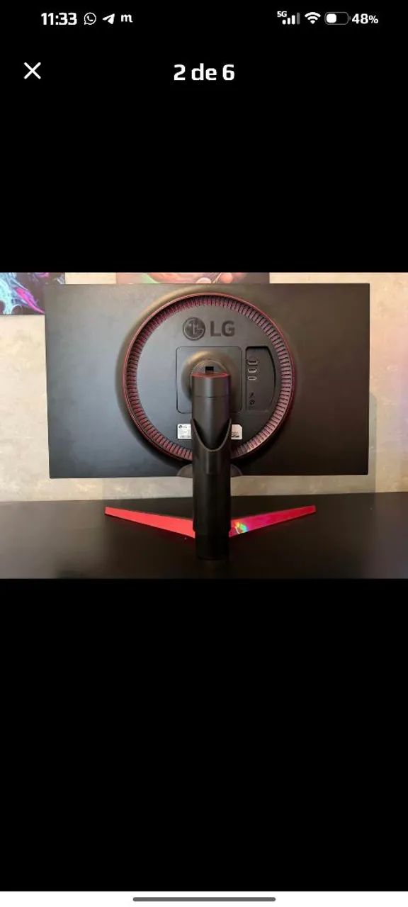 Monitor LG Ultragear 27GL650F - Foto 4
