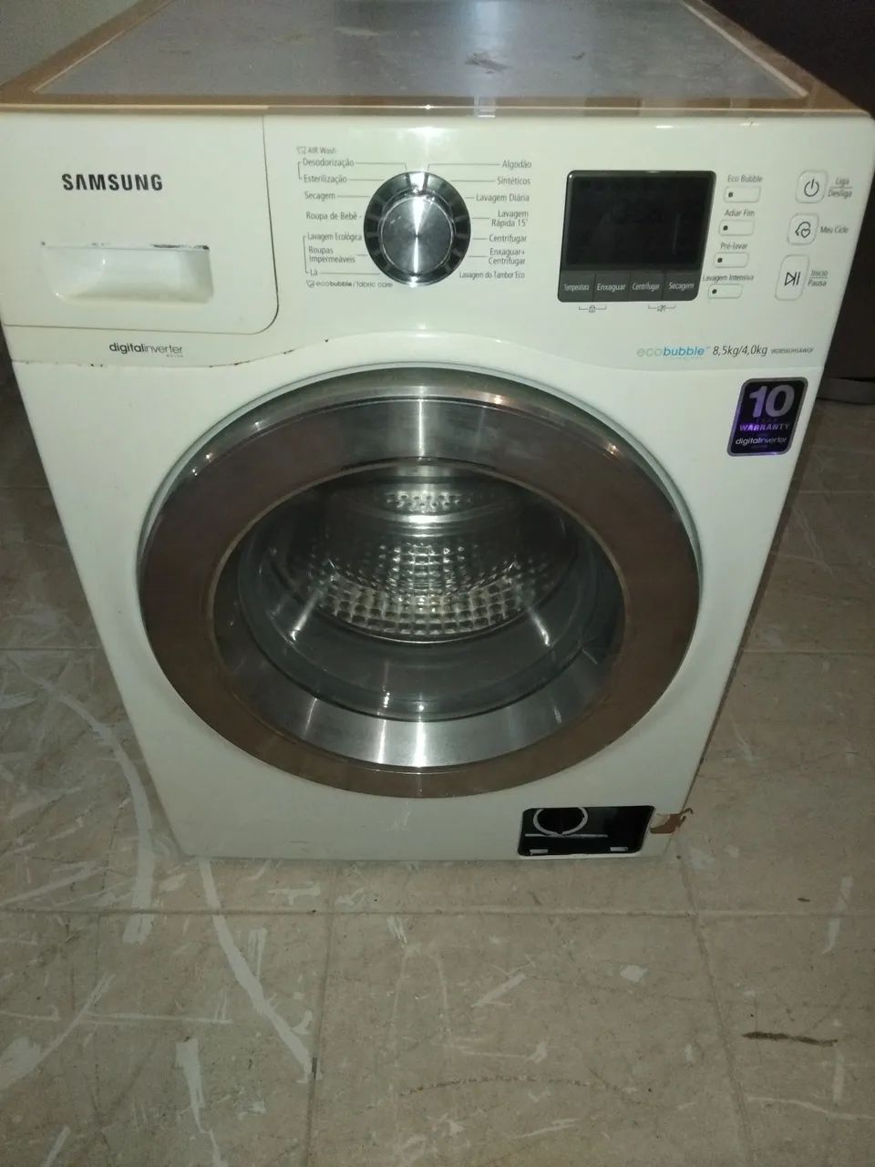 Lavadora lava e seca Samsung 8.5 kg funcionando perfeitamente  - Foto 3