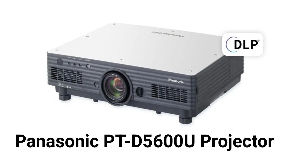 Projetor Panasonic PT-D5600u DLP  5k