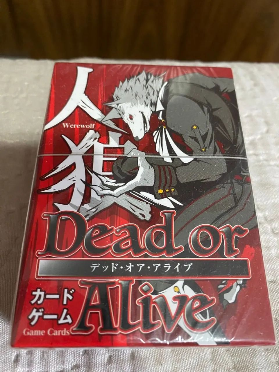 Jogo De Cartas Dead Or Alive Werewolf