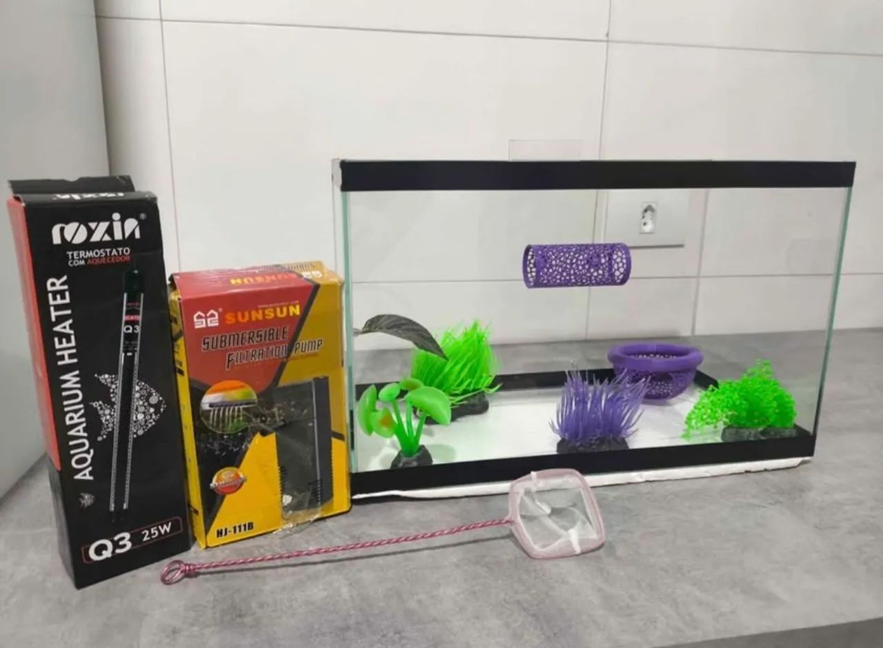 Aquário completo 20L 