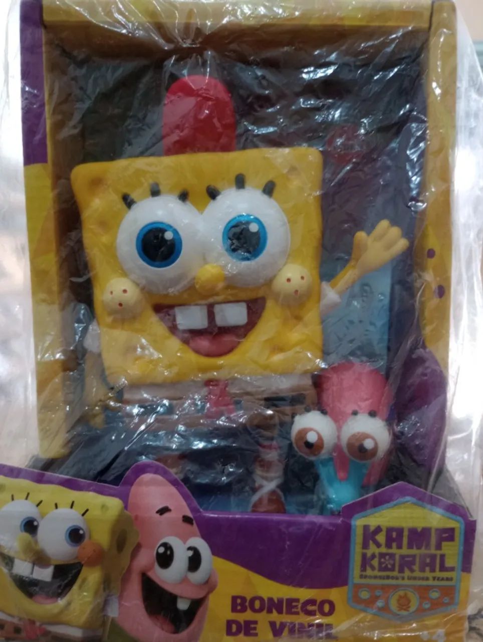 bob sponja e gary caracol em vinil grande - Foto 5
