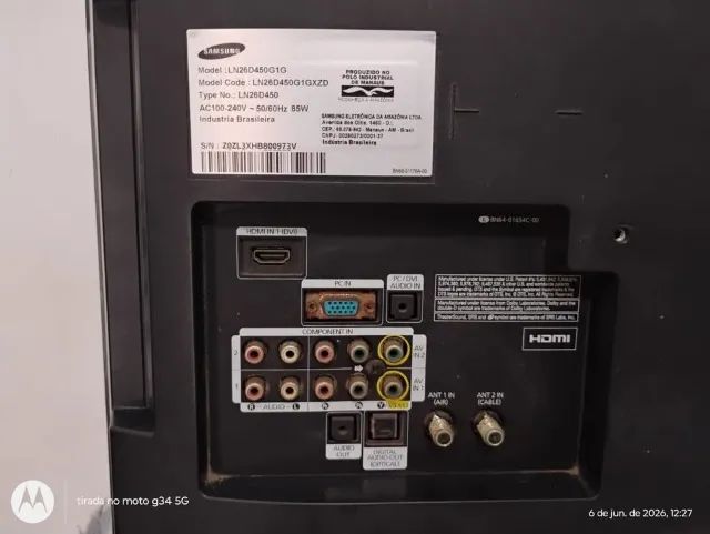 TV Sansung 26" Não é Smart - Foto 5