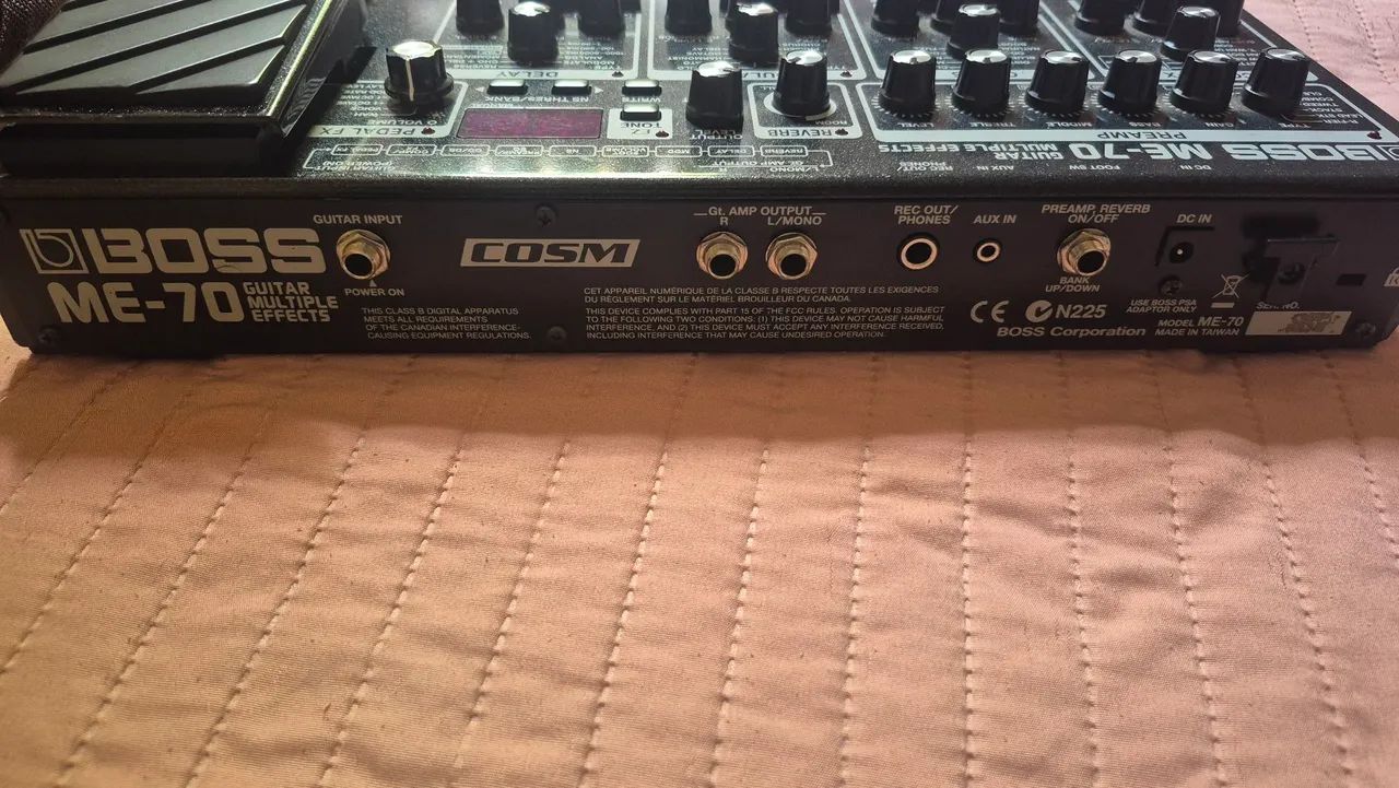 Boss me 70 oportunidade - Instrumentos musicais - Chácaras Santa