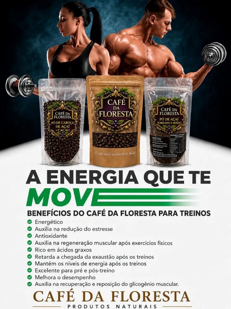 Café de Açaí 100% Natural - Foto 2