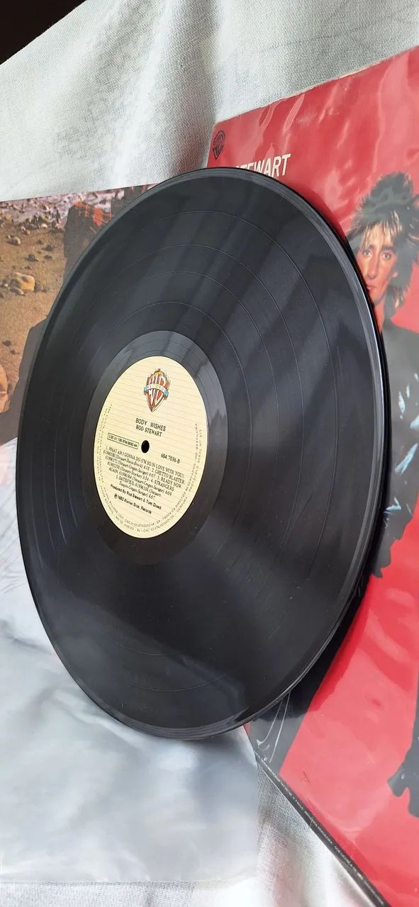 Disco Vinil Rod Stewart Body Wishes - Foto 5