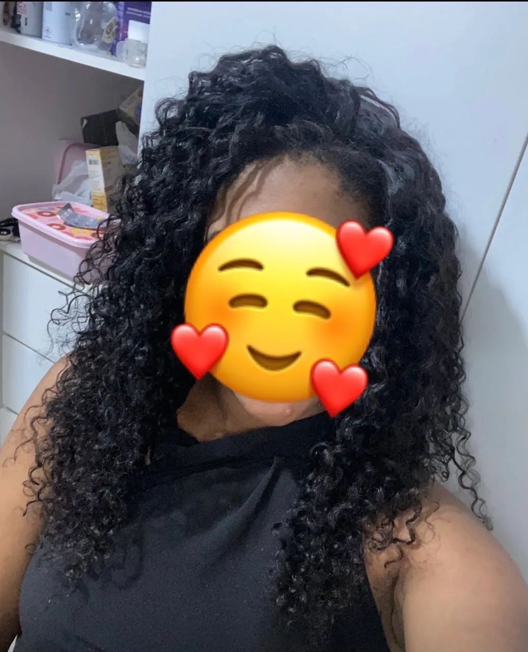 Vendo lace  cacheada cabelo humano