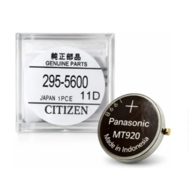 Capacitor Citizen Bateria Panasonic 295-5600 Mt920 para diversos modelos