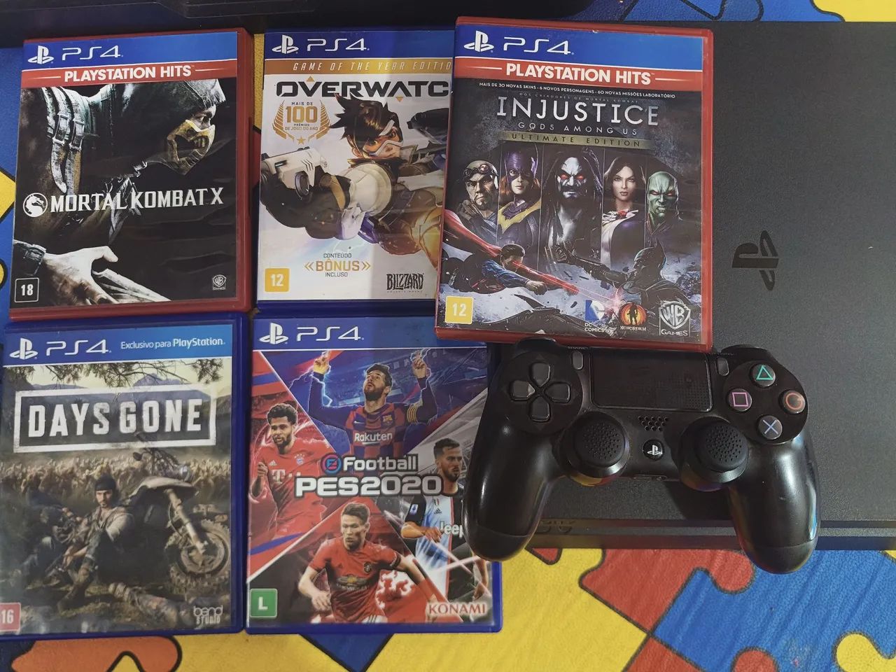 Play 4 slim 6 jogos - Foto 2