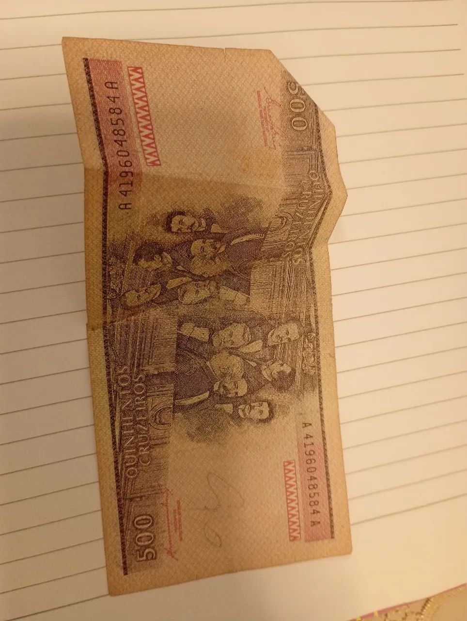 Nota 500 cruzeiros - Foto 2