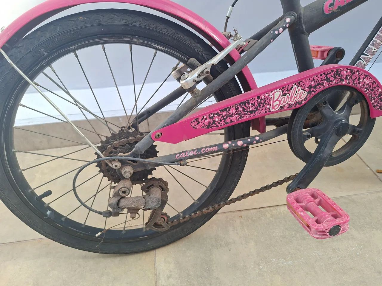 Bicicleta menina caloi  - Foto 4