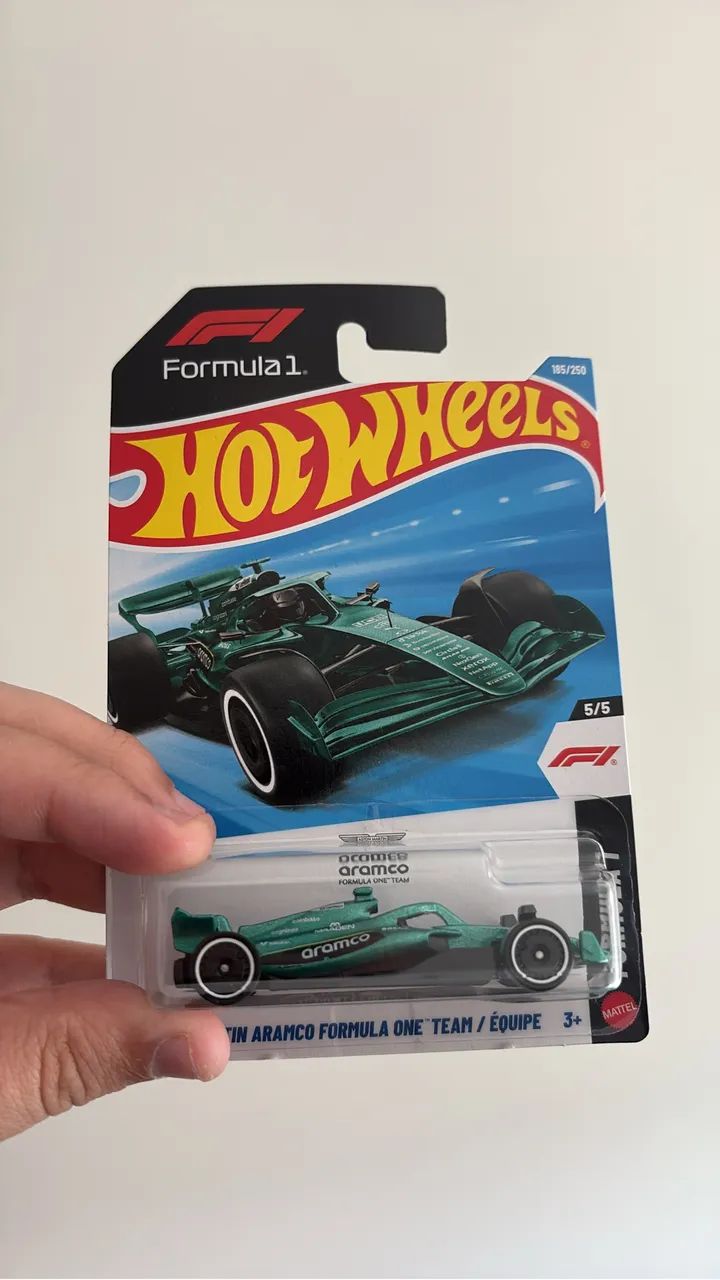Fórmula 1 hot Wheels aston martin 