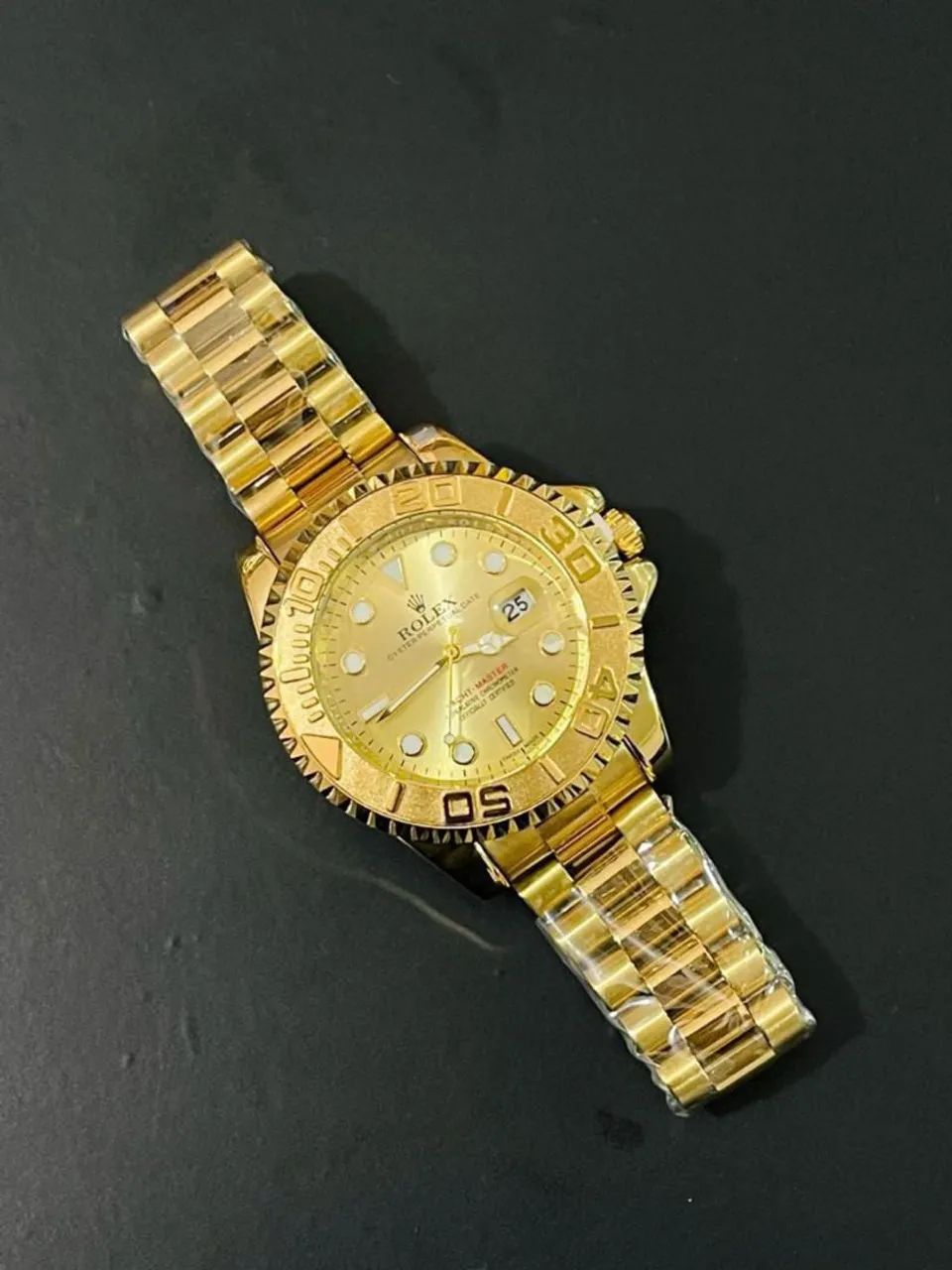 Relógio Estilo Rolex em Aço Inoxidável - Foto 5