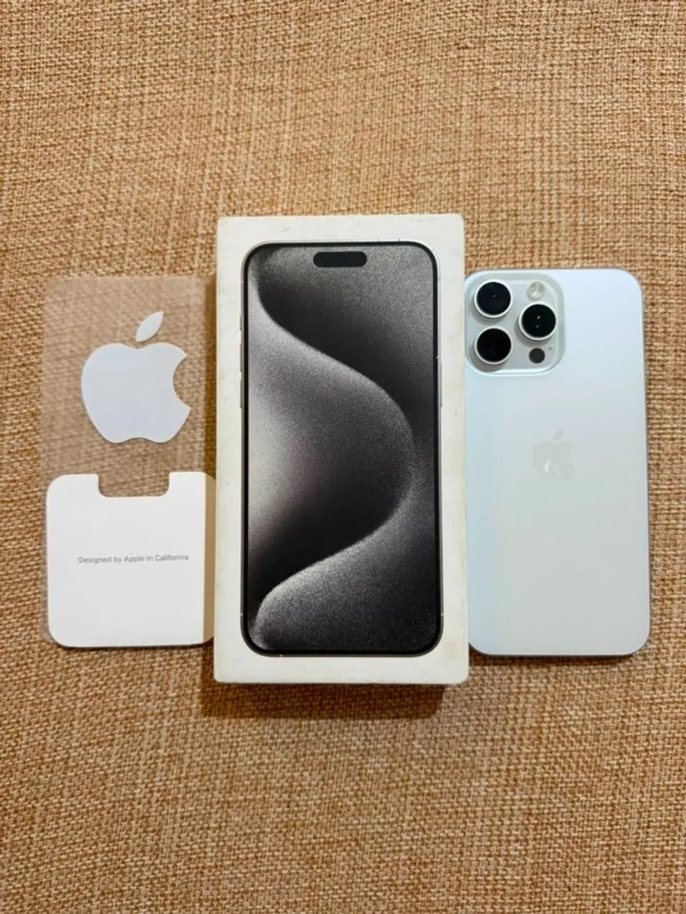 iPhone 15 Pro Max 256GB - Todo Original + Garantia