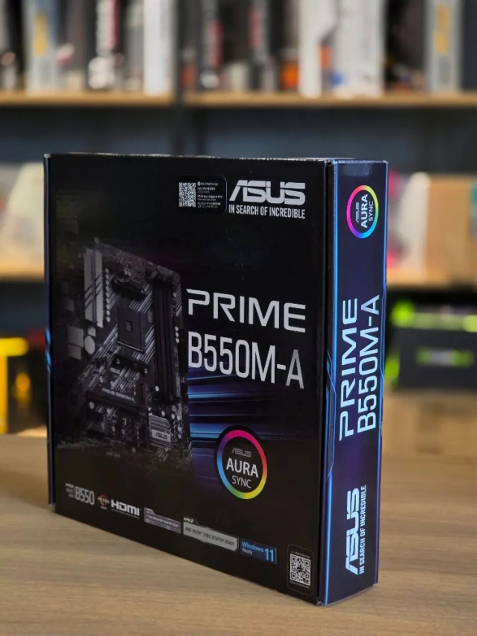 Placa-Mãe ASUS Prime B550M-A, Socket AM4, DDR4 - Foto 2