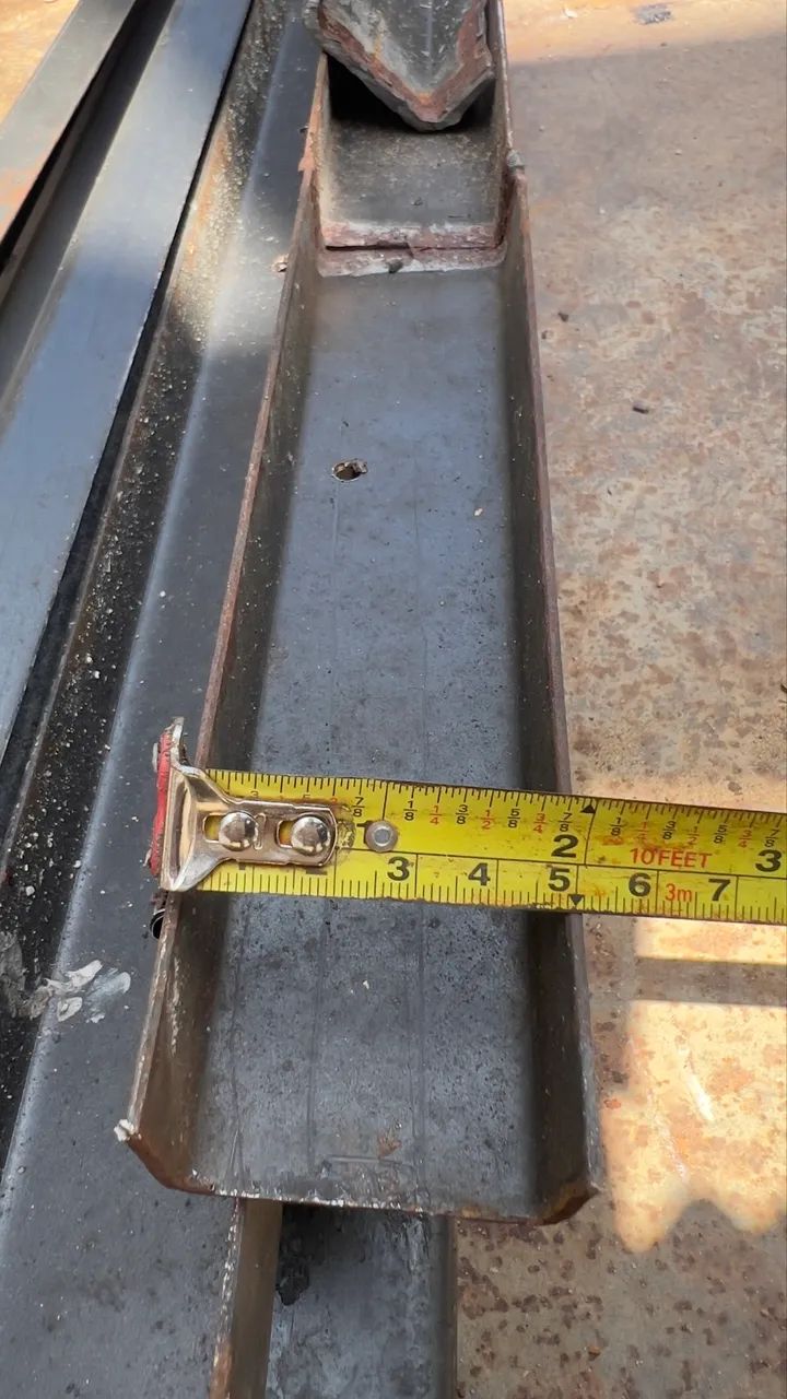 Vendo perfis de ferro de 2? e 3? polegadas  - Foto 2