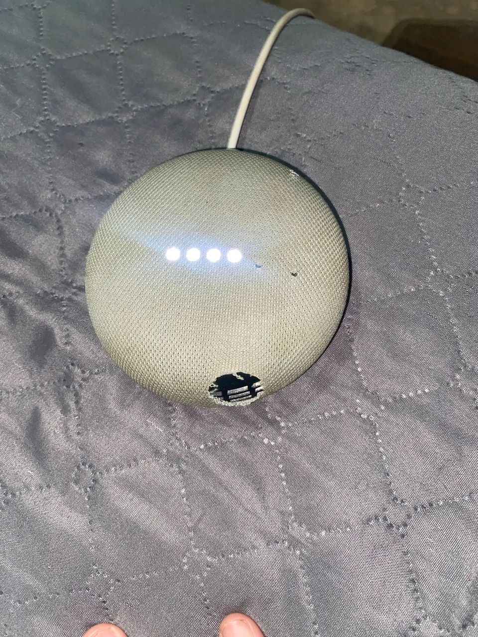 Google Home Mini original + fonte e cabo ? funcionando perfeitamente - Foto 2