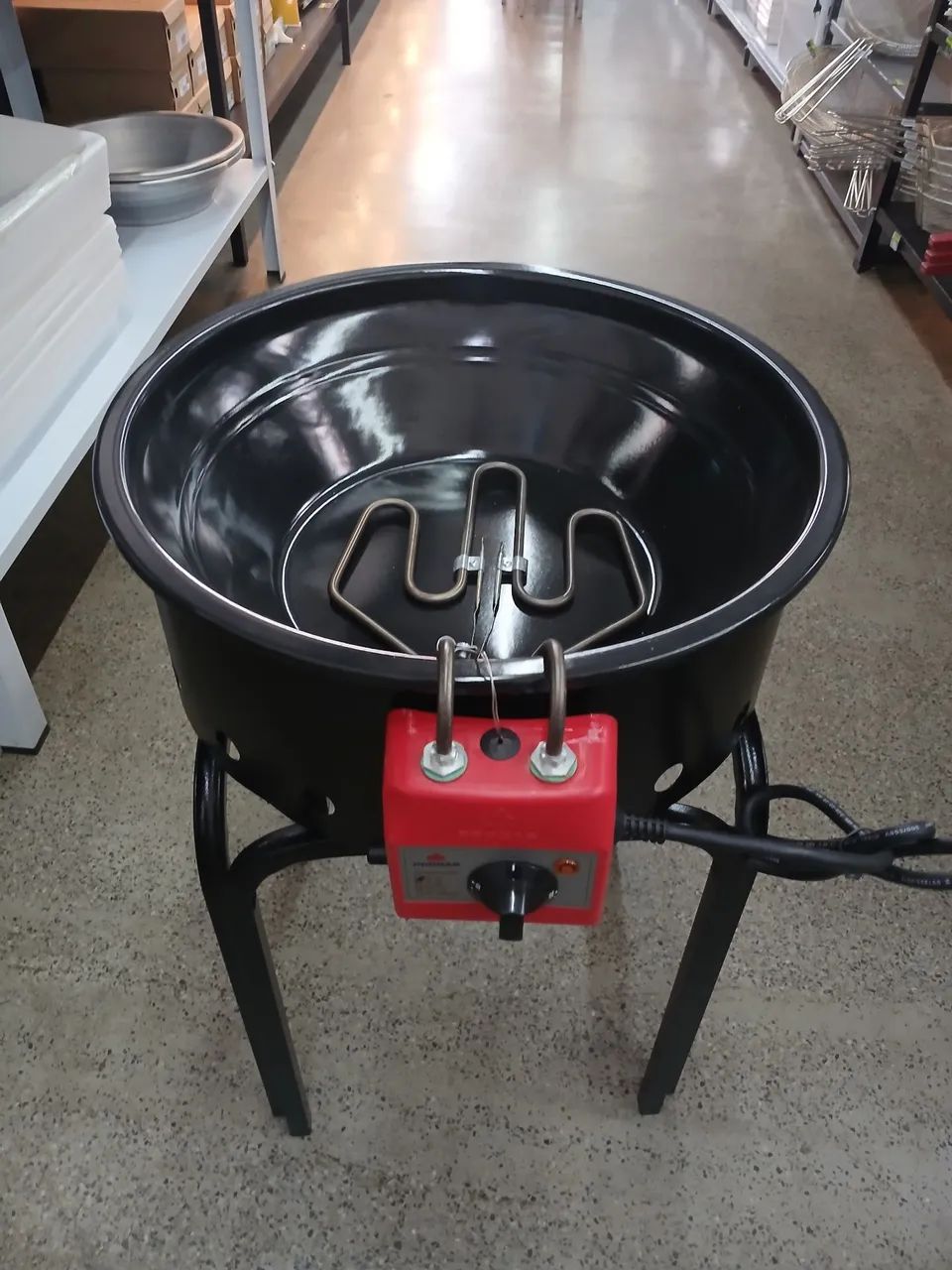 Fritadeira Elétrica 14 Litros com suporte  - Foto 4