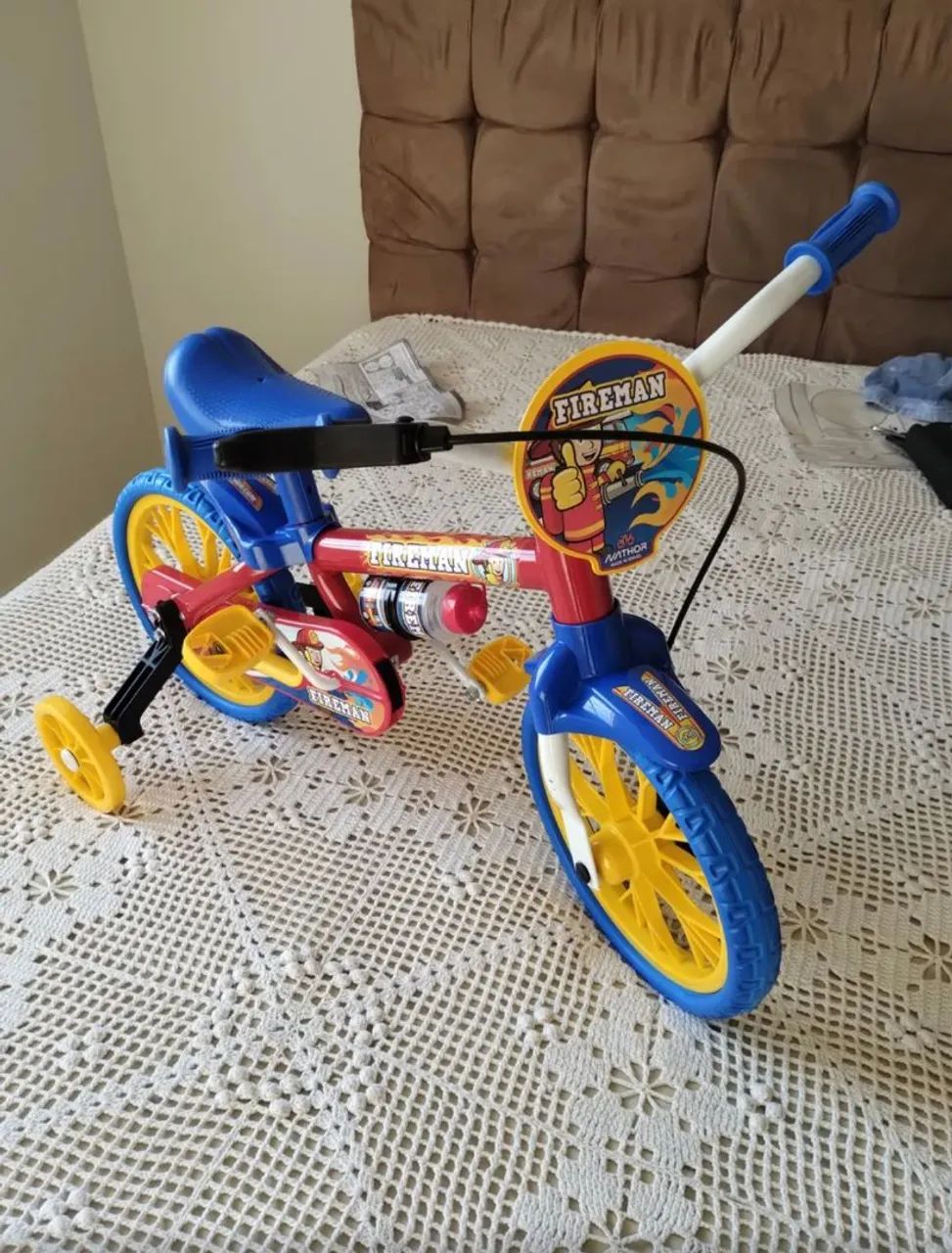Bicicleta Nathor Fireman Aro 12 Lacrada - Foto 3