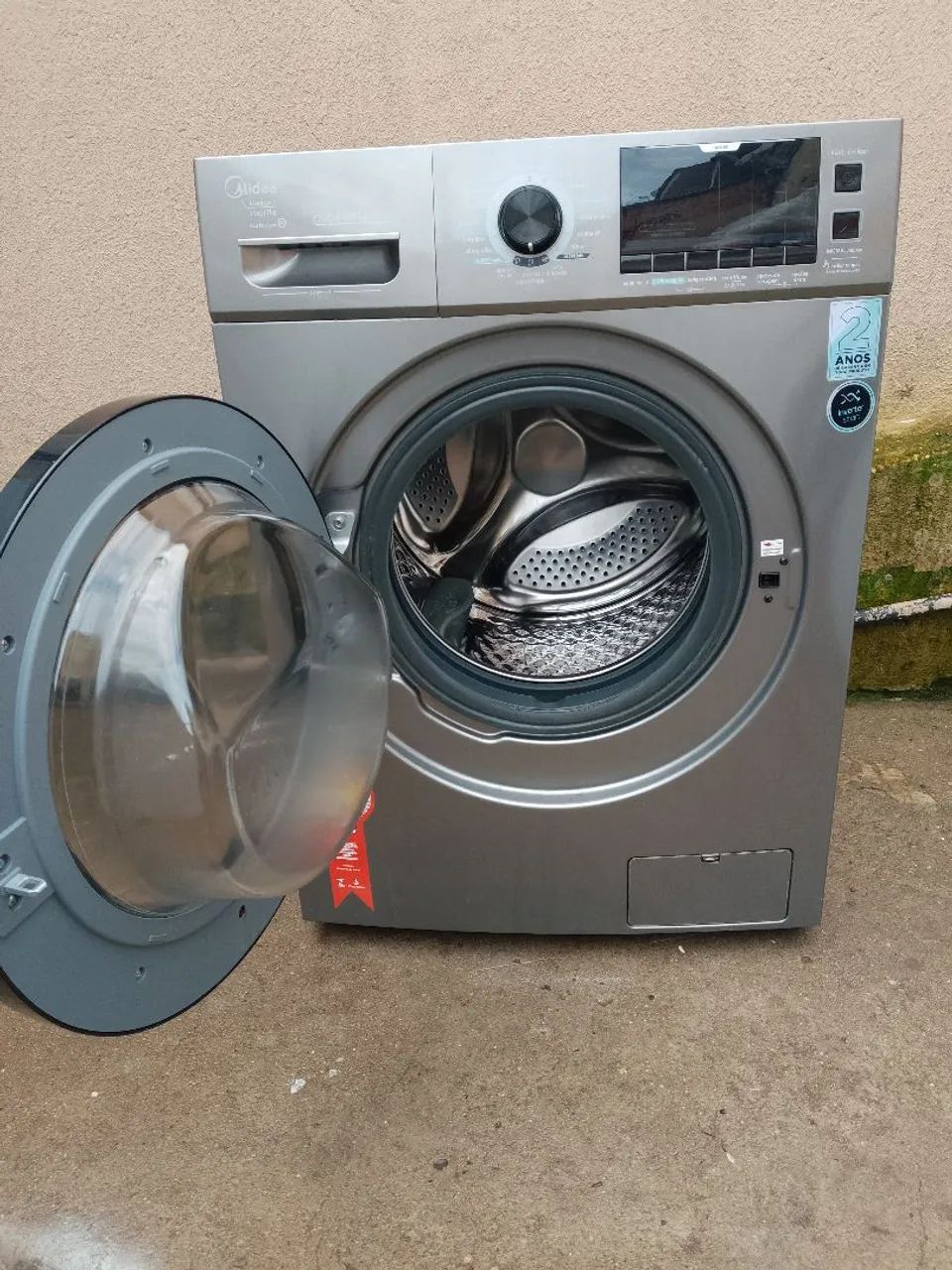Lava e seca midea 11 kg semi nova  - Foto 2
