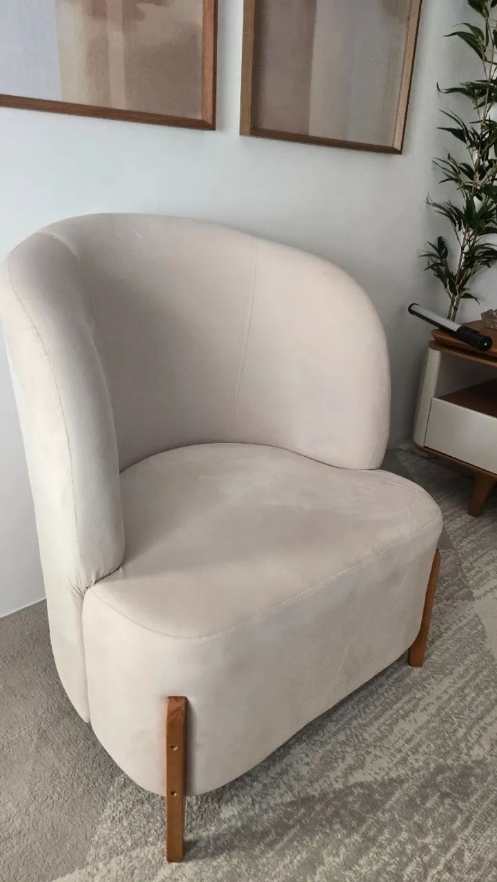 2 Poltrona sofisticada nova sem uso - Foto 4