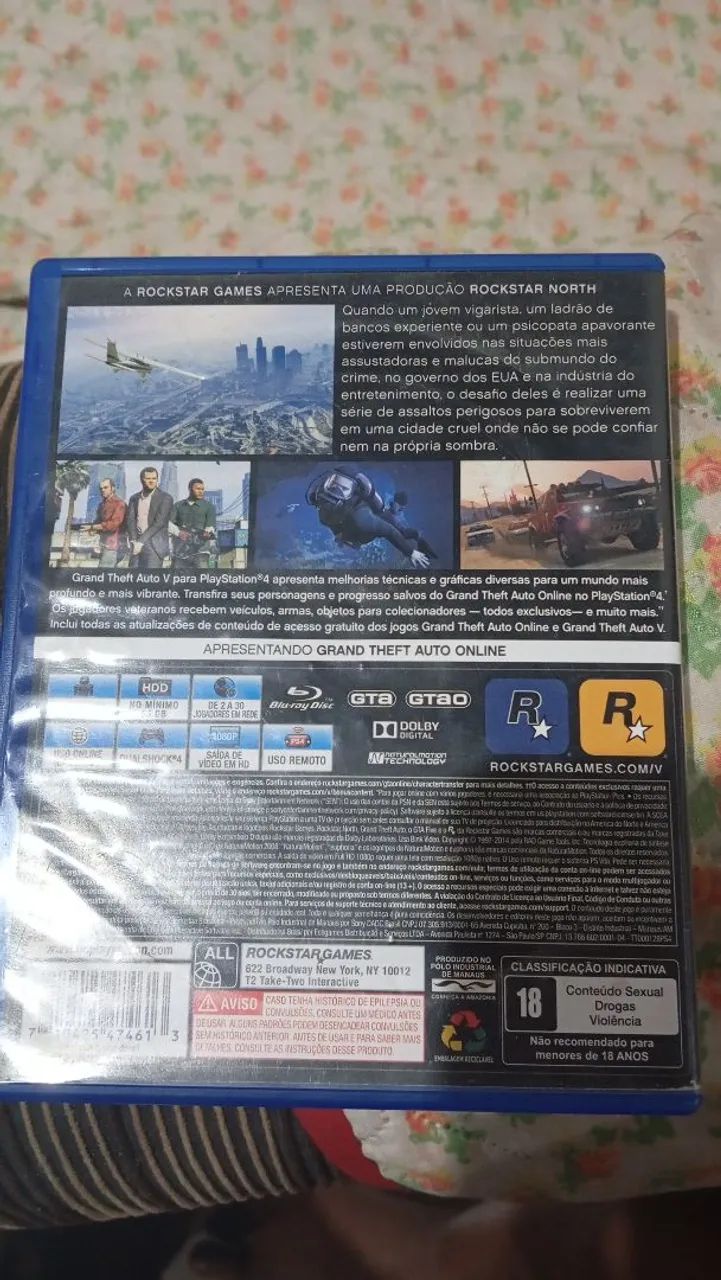 Grand Theft Auto 5 (GTA) Ps4 - Foto 3