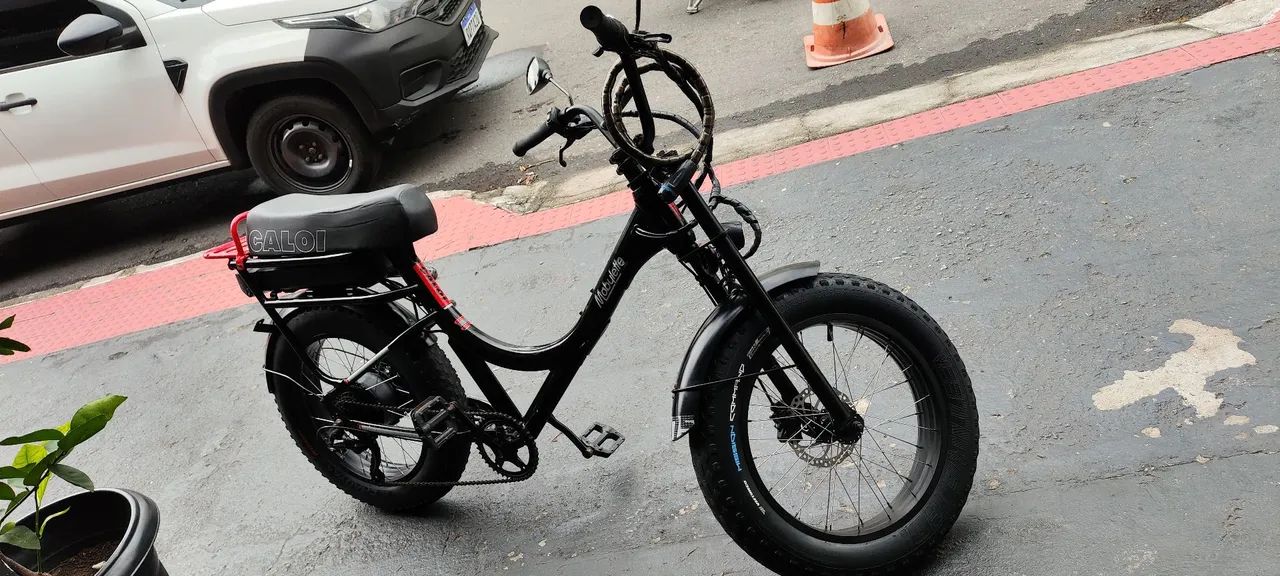 Bike Elétrica Mobylette CALOI - Foto 4