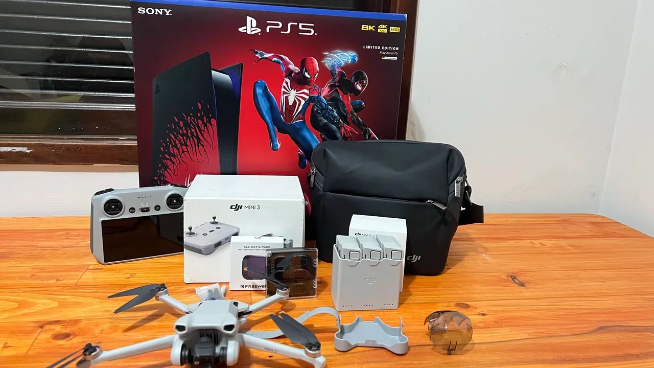 Dji Mini 3 Flymore combo + controle com tela - Foto 2