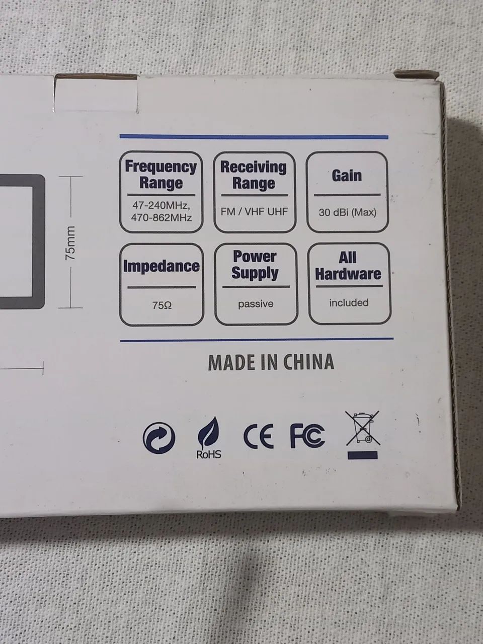 Antena slim HD interna - Foto 3