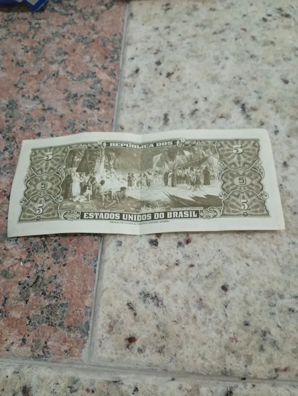 5 cruzeiros nova nunca nem usada